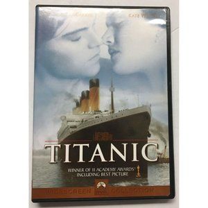 Titanic DVD 1999 Starring Leonardo DiCaprio and Kate Winslet